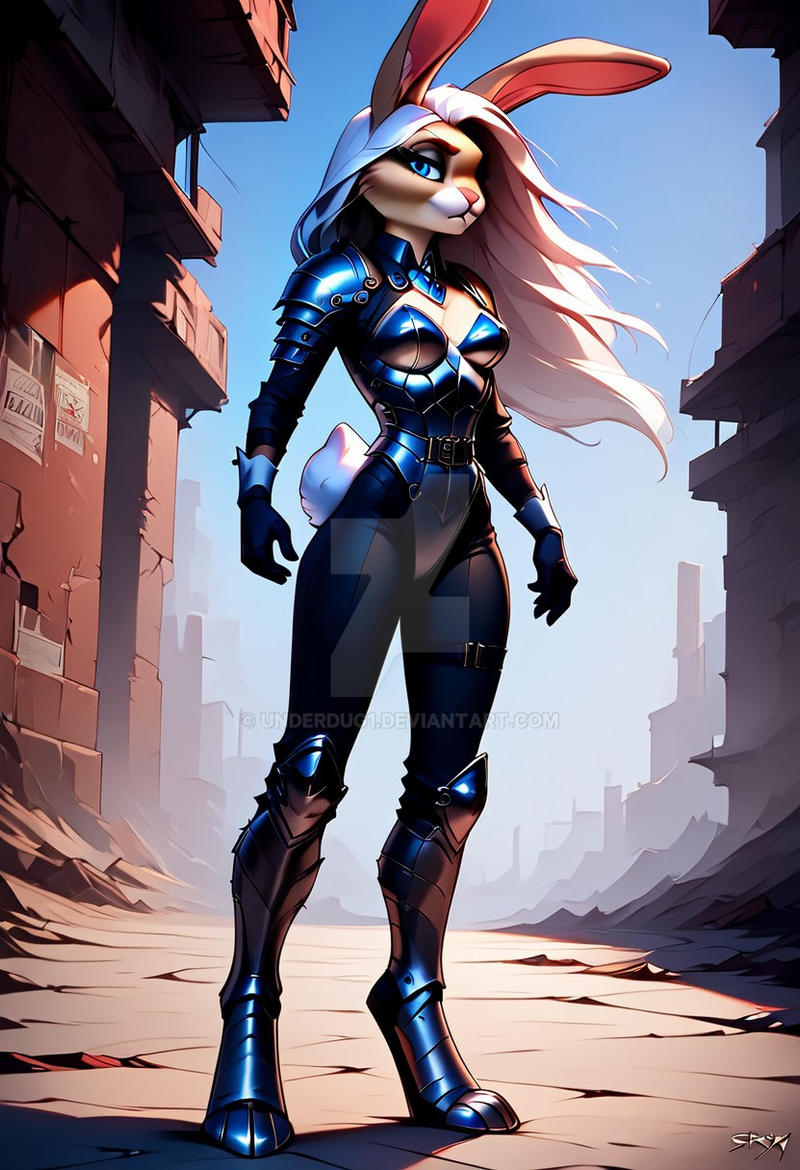 Post Apocalyptic Bunny IV by UnderDug1 on DeviantArt