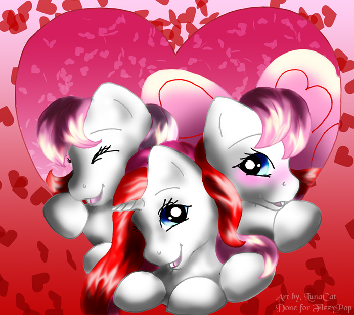 Three Friends by FlyingPony on DeviantArt