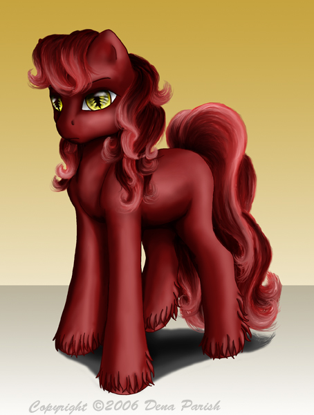 Fallon as a pony