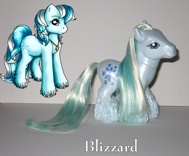 Blizzard Custom pony