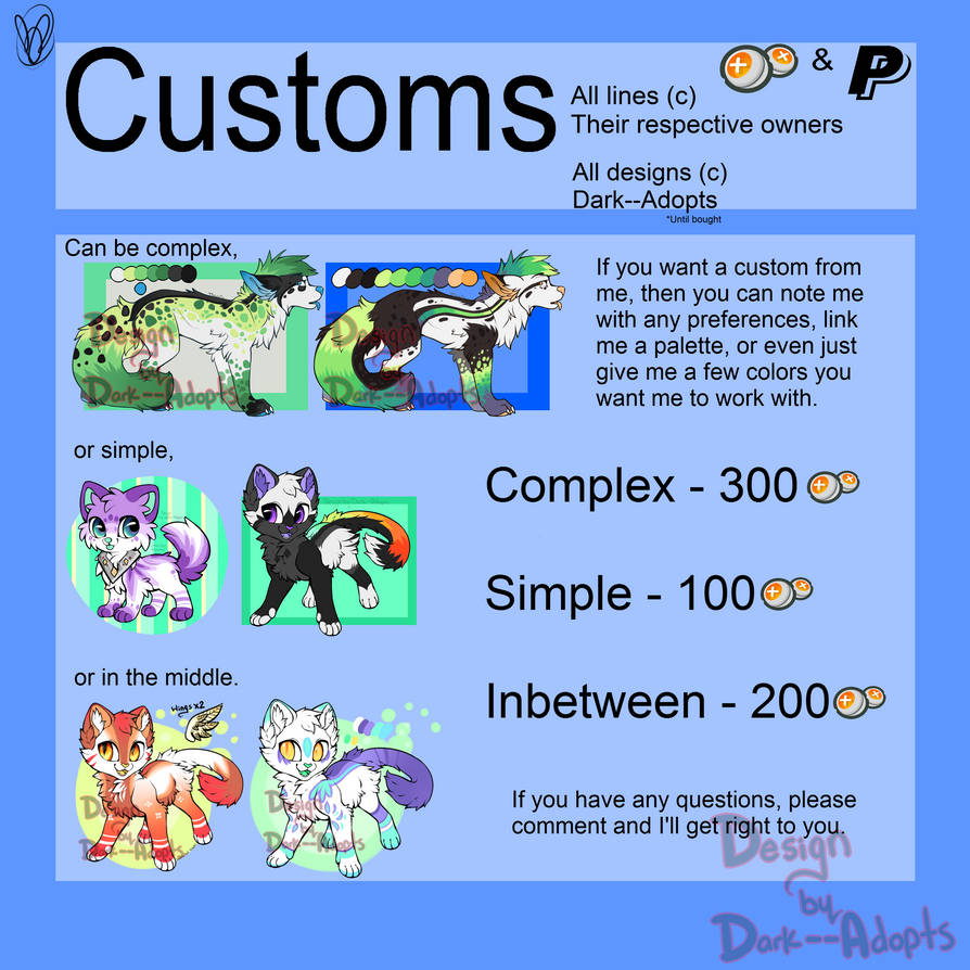 Custom Sheet