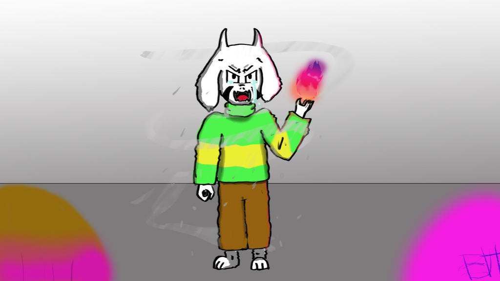 Glitchtale Asriel by PEKKA4597 on DeviantArt