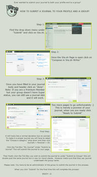 How to Submit A Journal to Profile and Groups