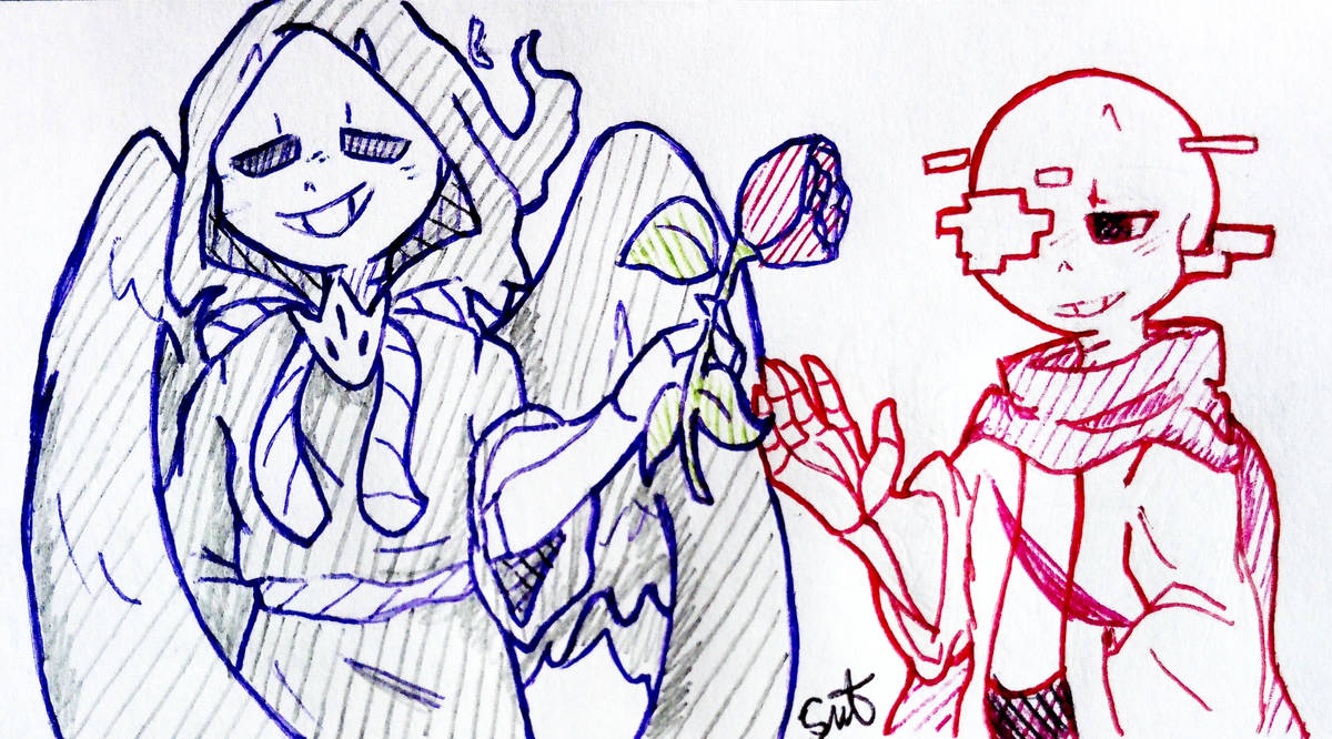 Geno x Reaper by DracoxiRex on DeviantArt