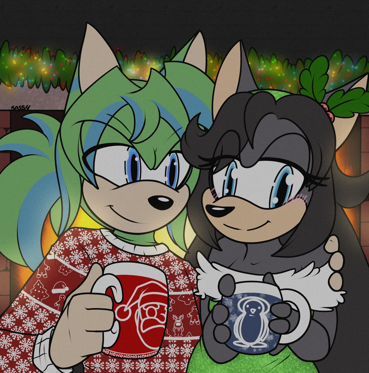 Coco House Fire Rabbit Hot Coco Fireplace by SassyMelvin on DeviantArt
