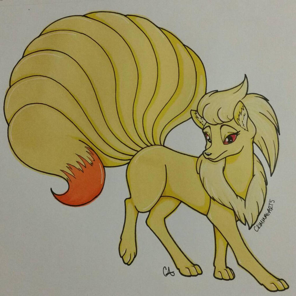 Ninetales By Crimmie arts On DeviantArt ninetales-by-crimmie-arts-on-deviantart