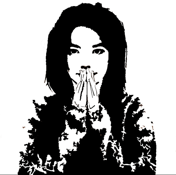 Bjork Stencil Design