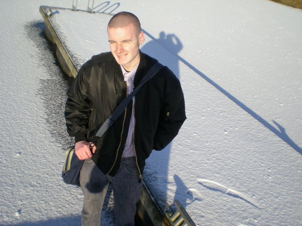 Me Standing On The Frozen Lake