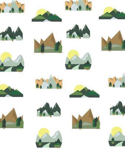 Different Landscape Pattern Landscape Pattern by Ericustardart on DeviantArt