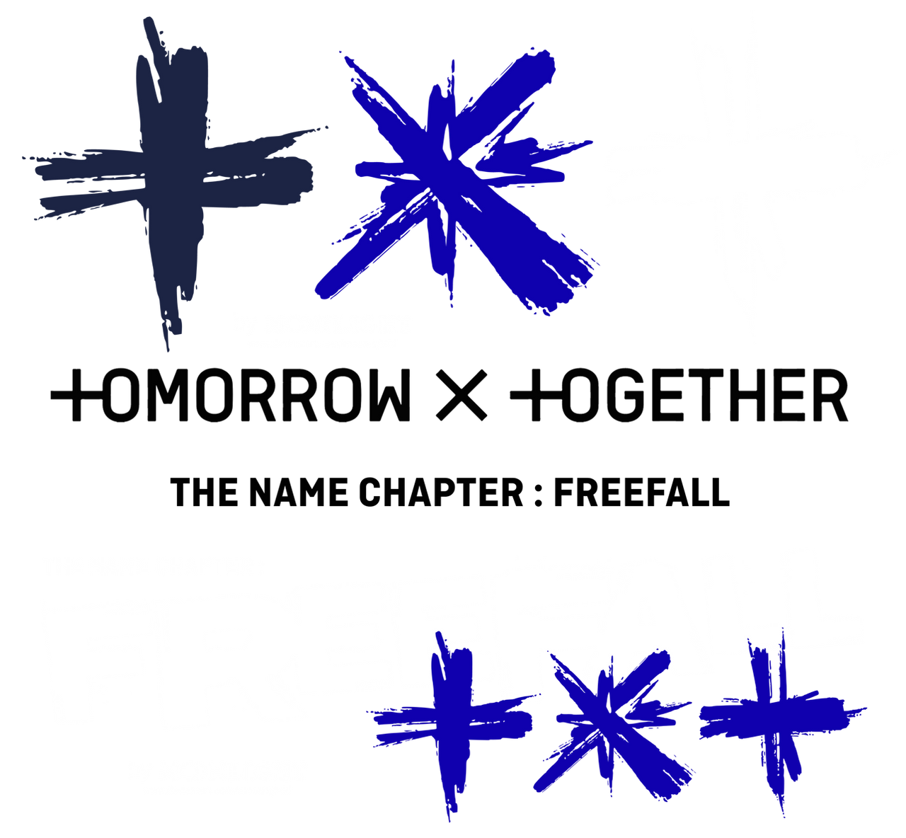 TXT - The Name Chapter: FREEFALL Logo in PNG by moonlightld on DeviantArt