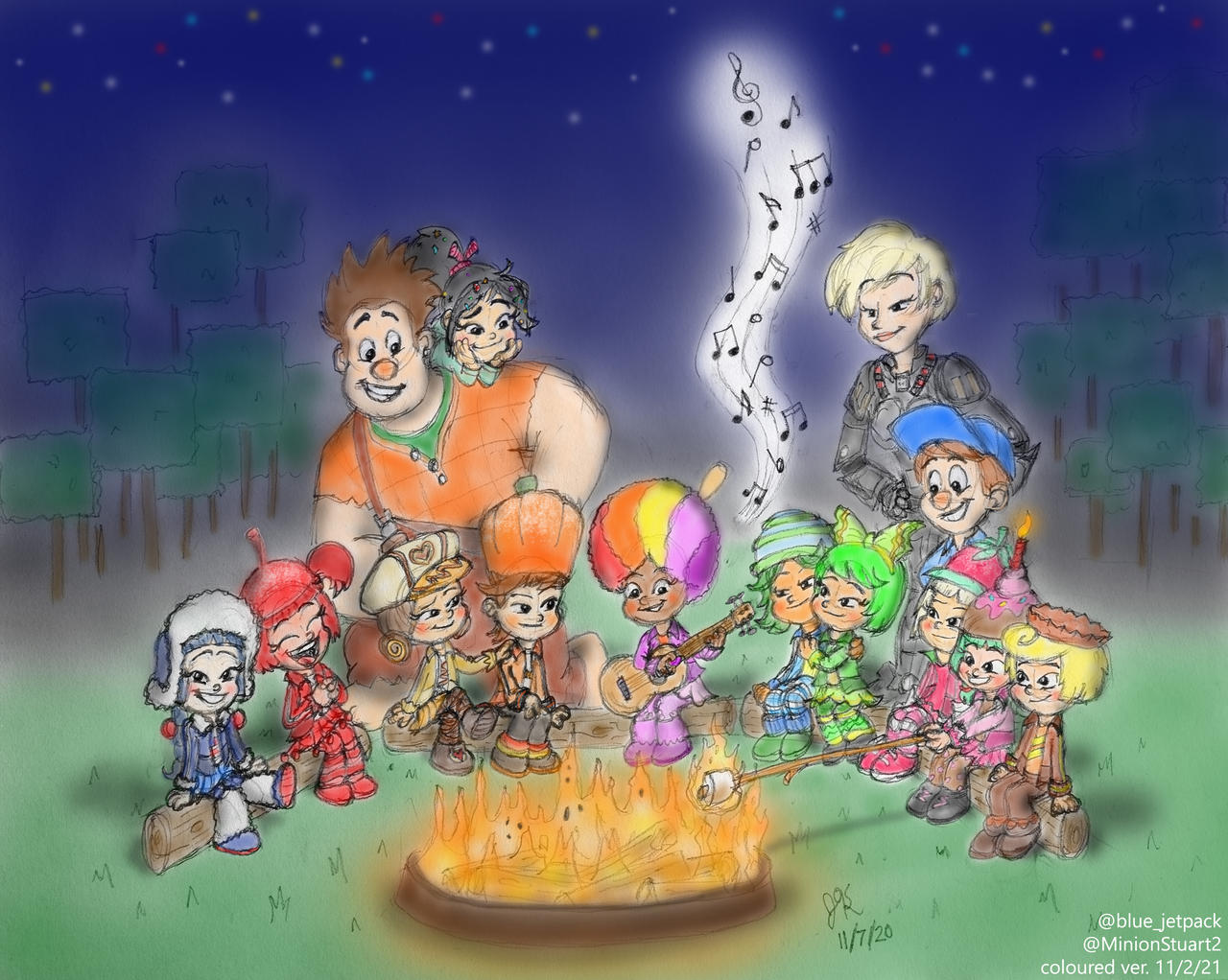 Wreck It Ralph Racers Wallpaper