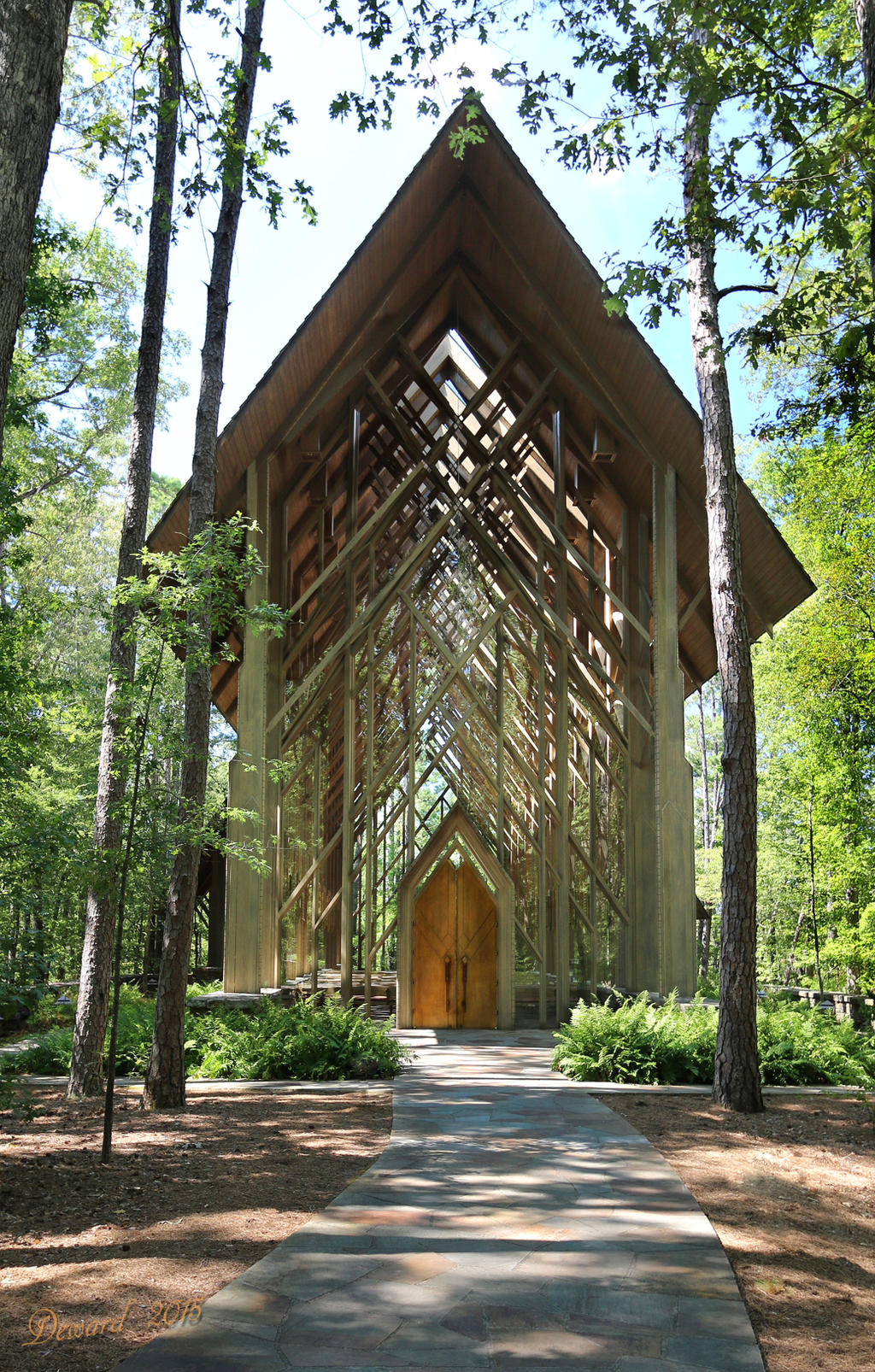 Img 6152 Anthony Chapel Garvan Woodland Gardens Ho By Dewardb On