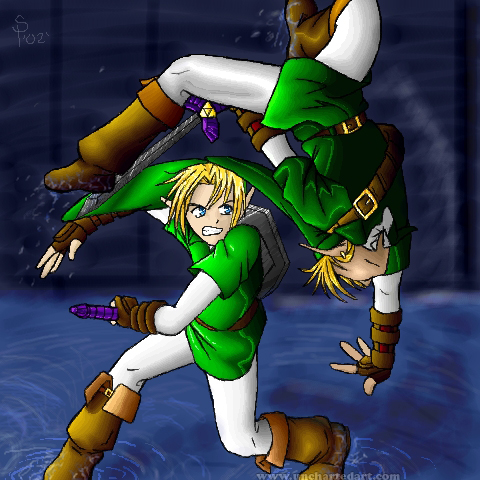 Link VS Dark Link