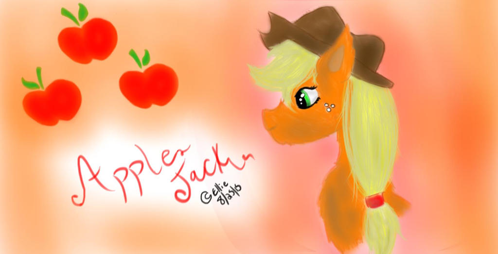 MLP - Aj by SilverWolfChild on DeviantArt