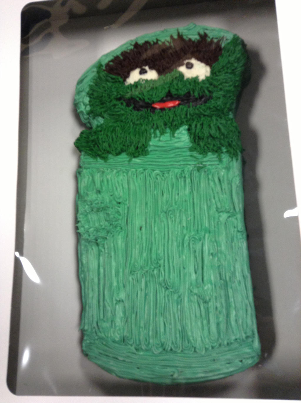 Oscar the Grouch Cake