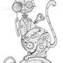 Steampunk Clockwork Cat WIP