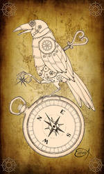 Clockwork Aviator Raven