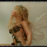 08 Spring Fairy sculpture ooak, 1 inch head