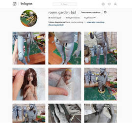 Instagram Rosen Garden BJD