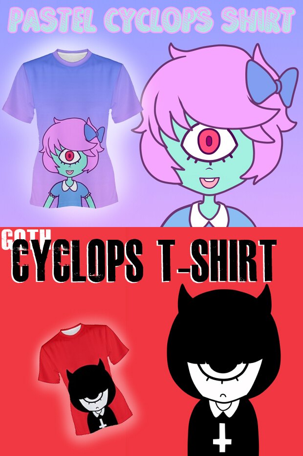 Kawaii Cyclops shirts