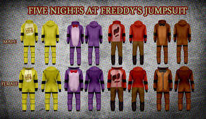 FNAF JUMPSUITS PRE ORDER