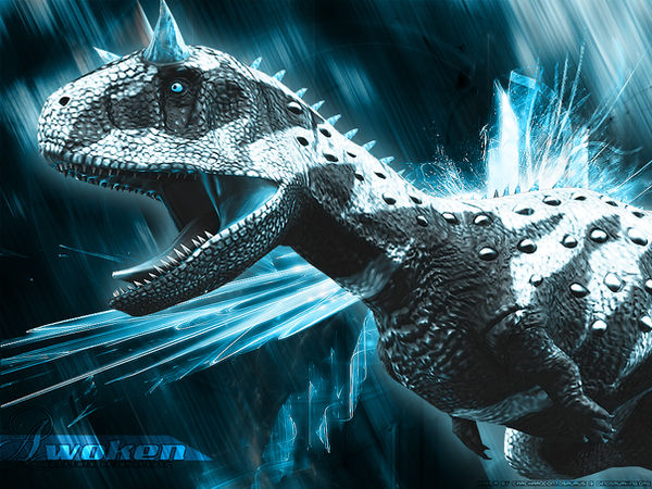 Awakened Carnotaurus Wallpaper