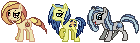 Elemental Ponies- Sprites