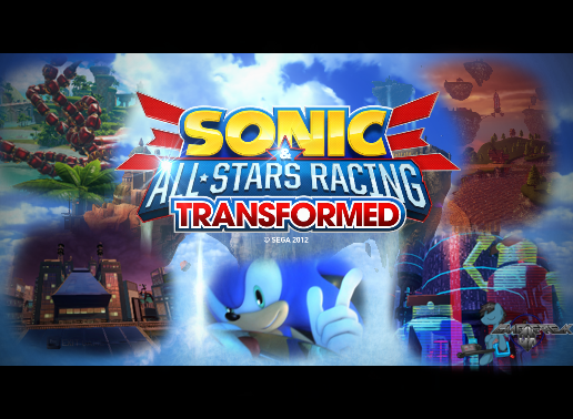 Sonic and All-Stars Racing Trans- LP Title Screen