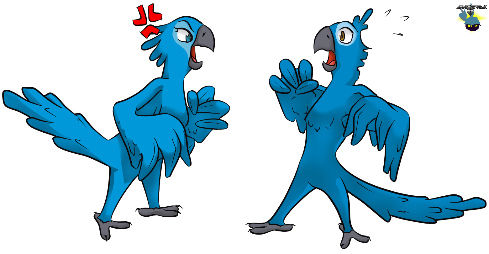 Blu Rio Render Deviantart Rio- Blu and Jewel by GameSquid on DeviantArt