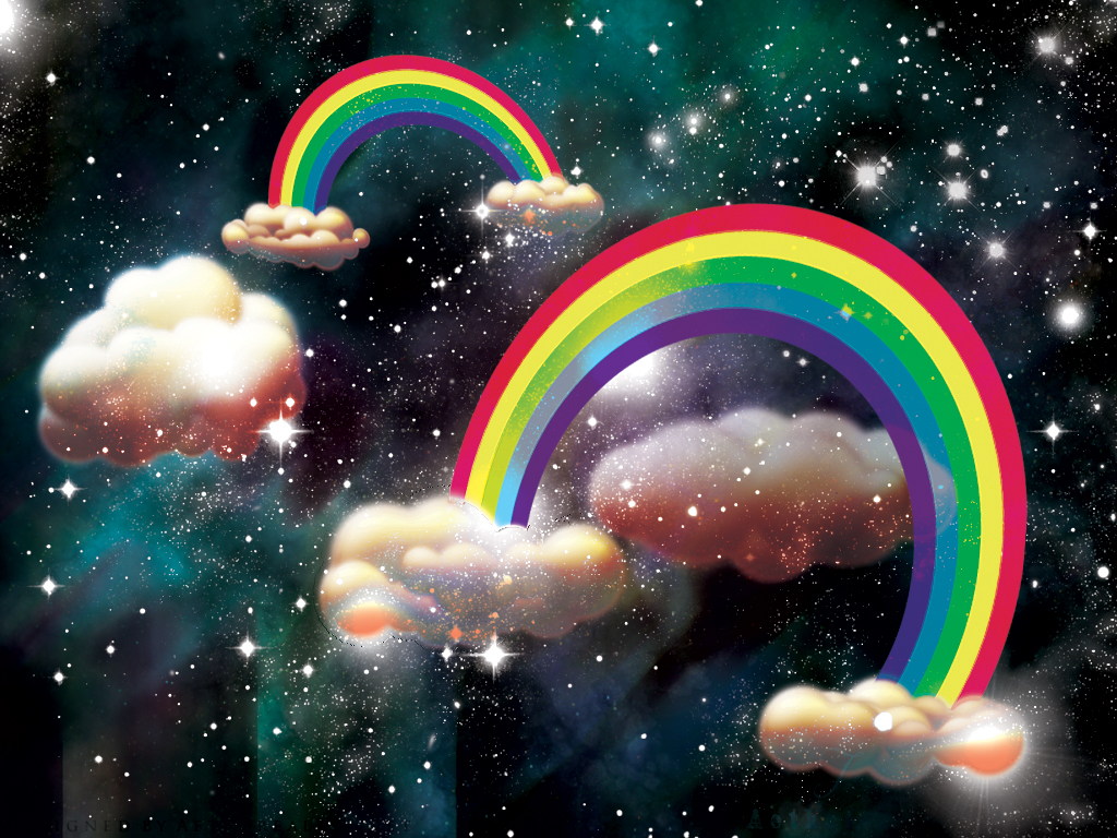 Celestial Vintage Rainbows