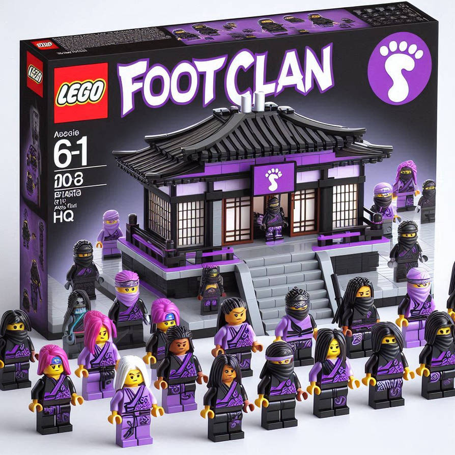 Lego Foot Rocker Foot Clan HQ LEGO SET by FC-Selene-Wolf on DeviantArt