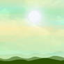 Green mountains