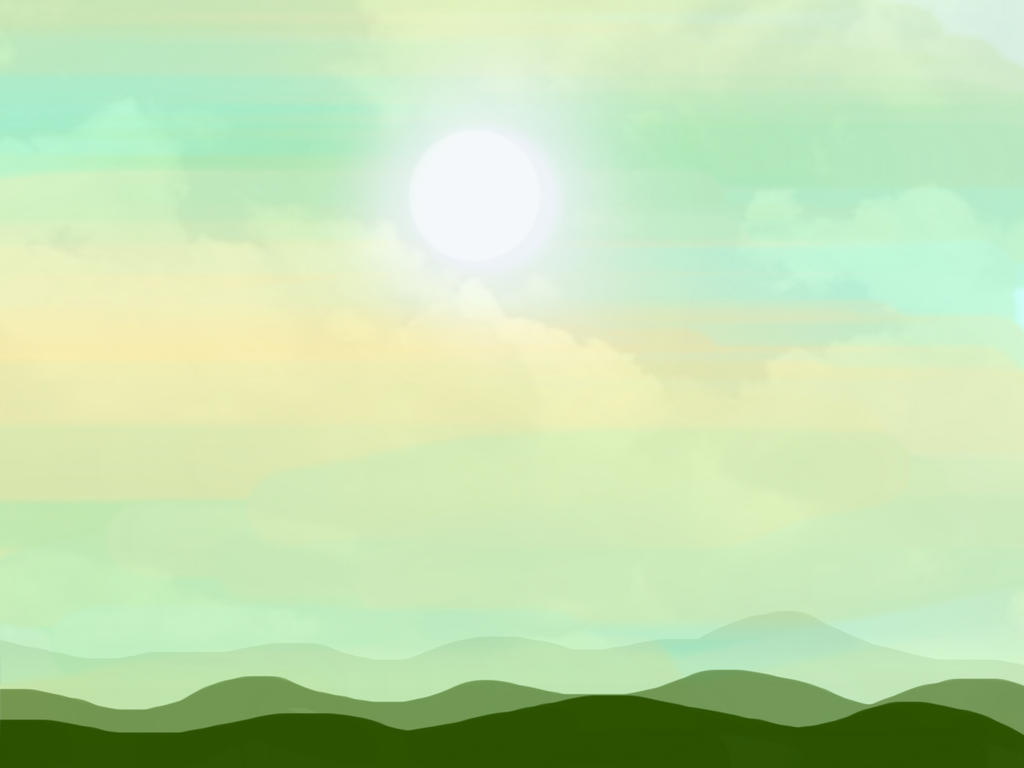 Green mountains