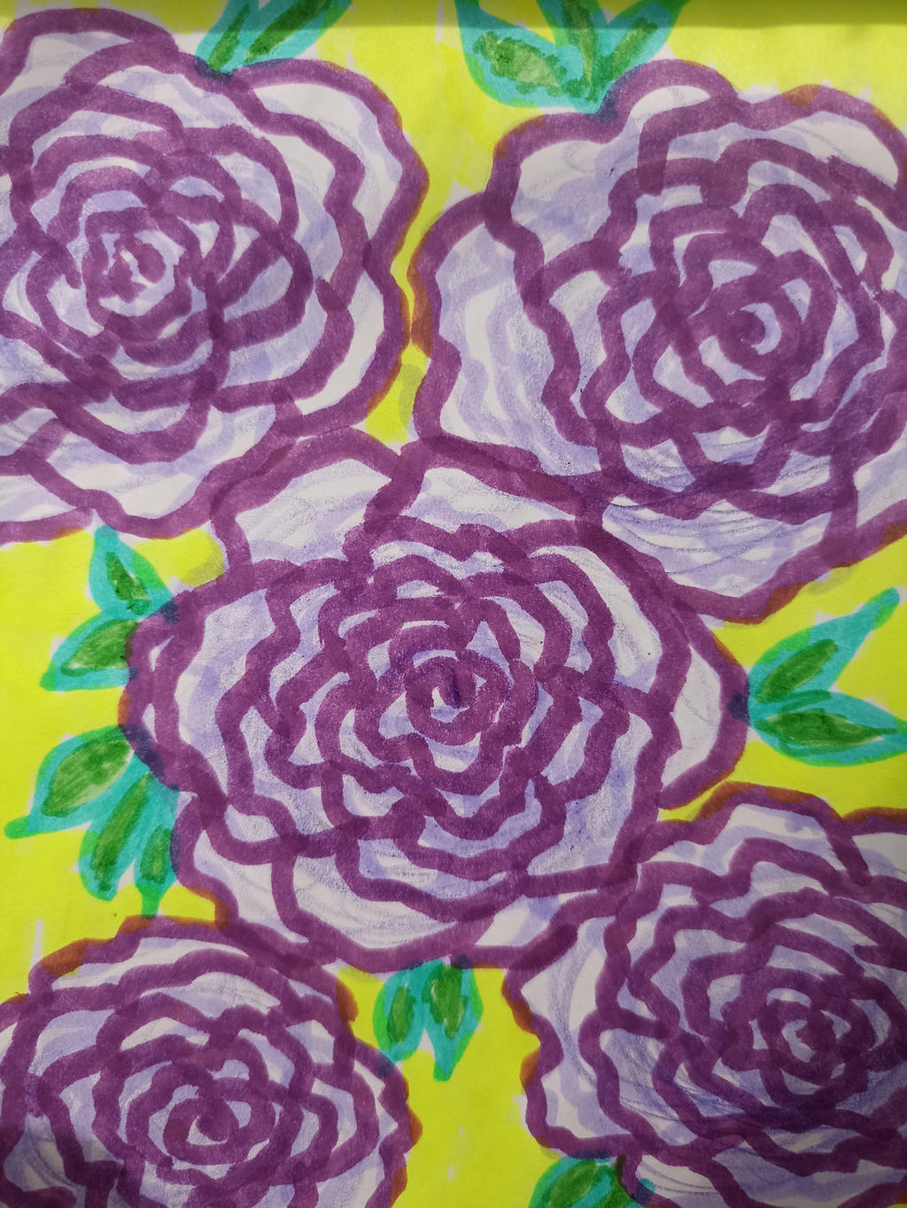 Marker Artist Roses Roses - markers art by davincimelancholy on DeviantArt