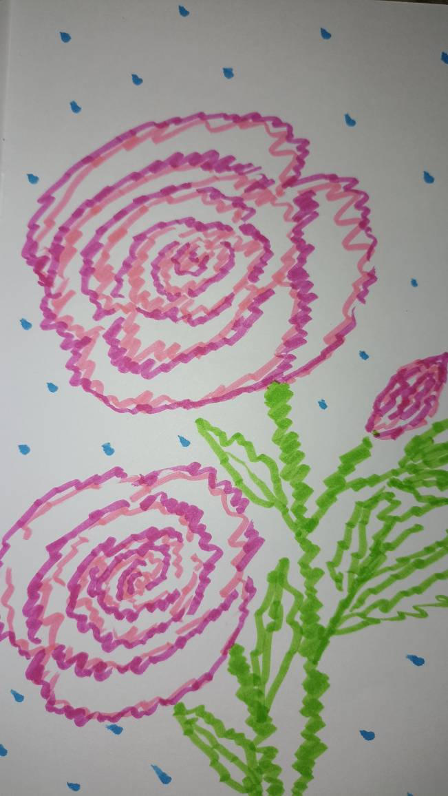 Marker Artist Roses Roses - markers art by davincimelancholy on DeviantArt