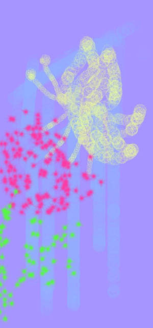 Butterfly surrealism - phone wallpaper