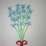 Forget me not - oil pastels
