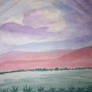 Spring in air - watercolour