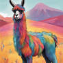 Multi-colored Llama