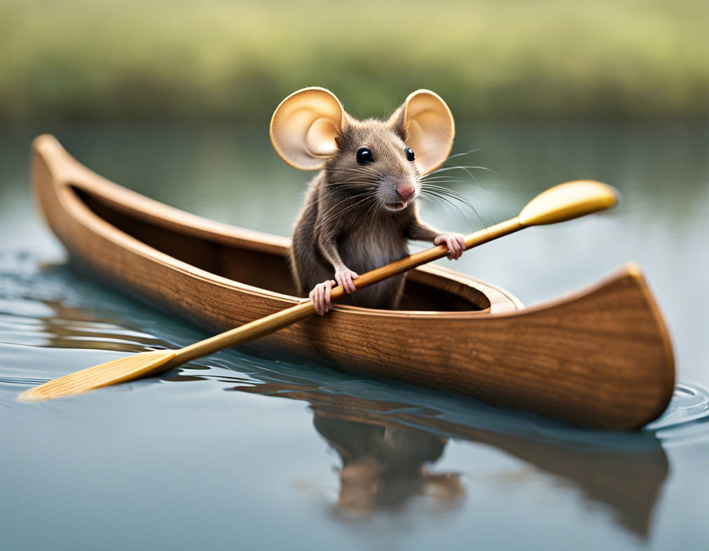 Mouse Body Raft Mouse in a canoe by Mesjogge on DeviantArt