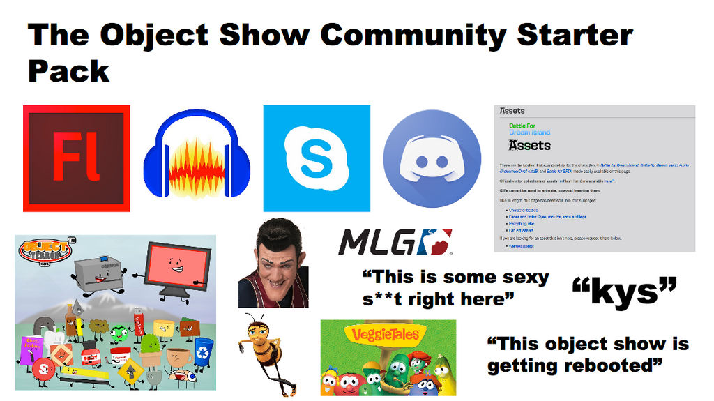 Objects How Community The Object Show Community Starter Pack by RyansVideos2017 on DeviantArt