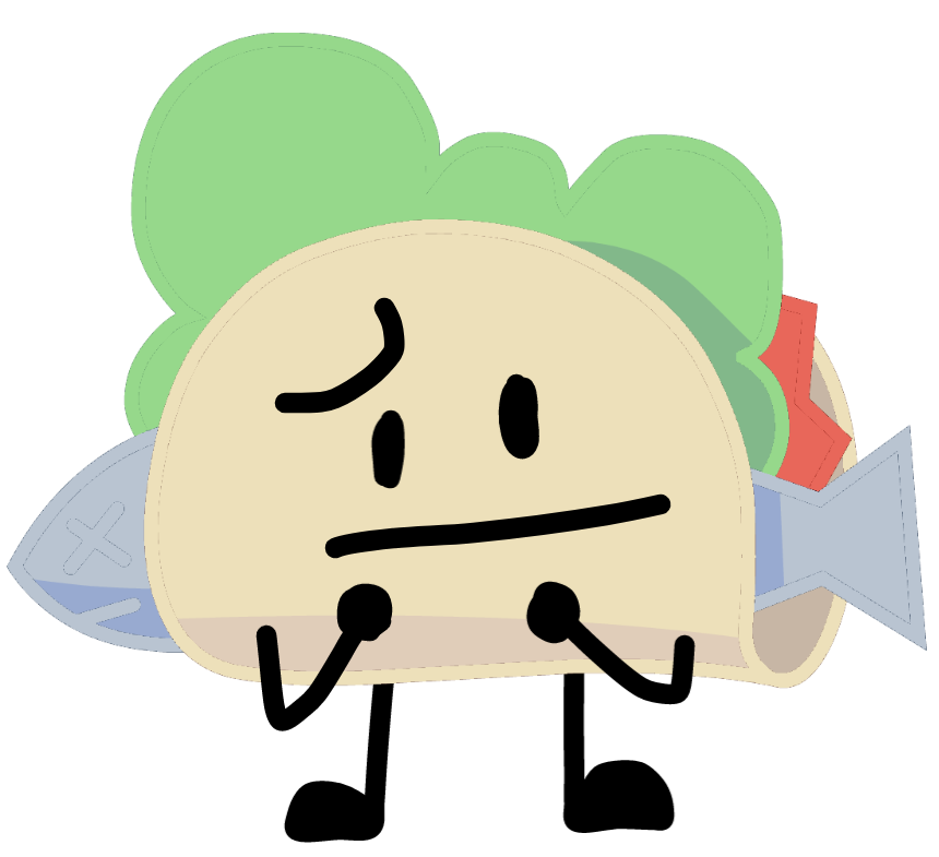 How to Recreate a BFDI Taco Asset/Pose on Sketch by