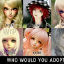 Who would you adopt?!