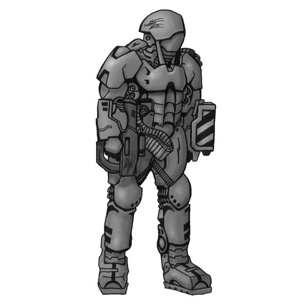 Shadowrun Milspec Armor by raben-aas