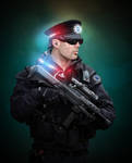 Shadowrun HanSec Cop