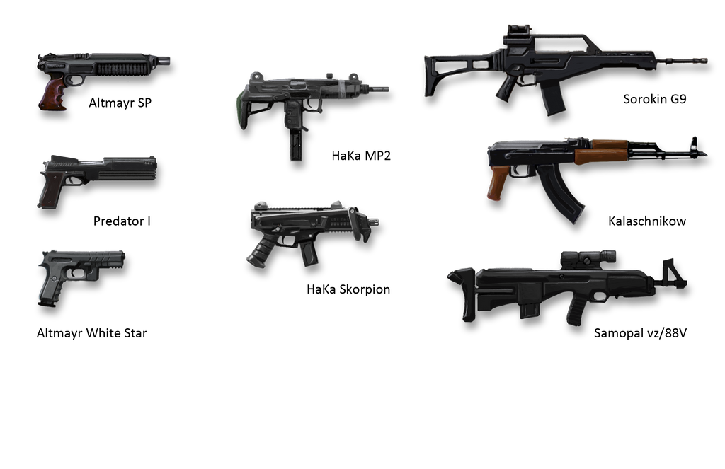 Shadowrun Berlin 2080 Anarchist Guns by raben-aas on DeviantArt