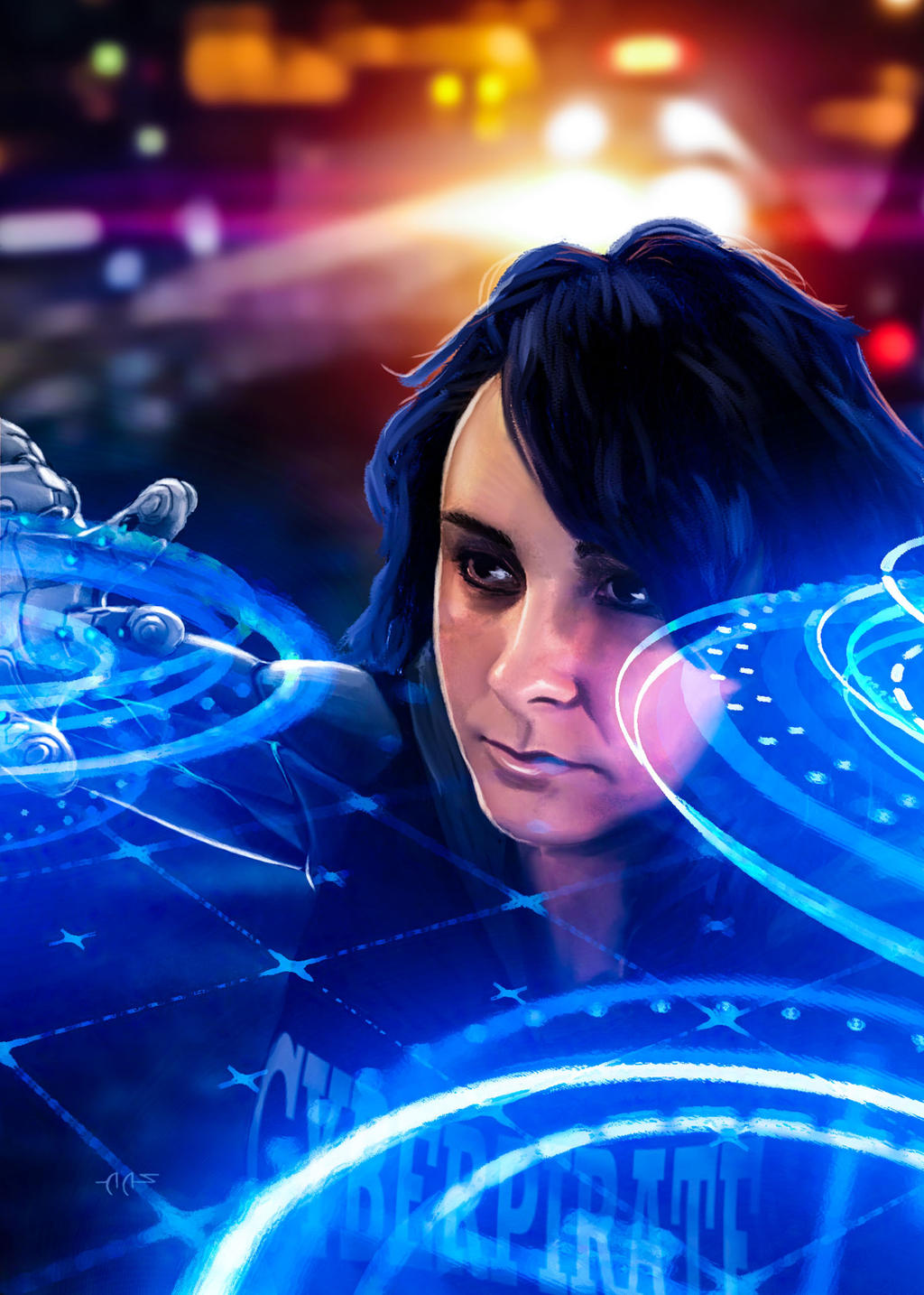 Shadowrun Sprawl Ops Decker by raben-aas on DeviantArt