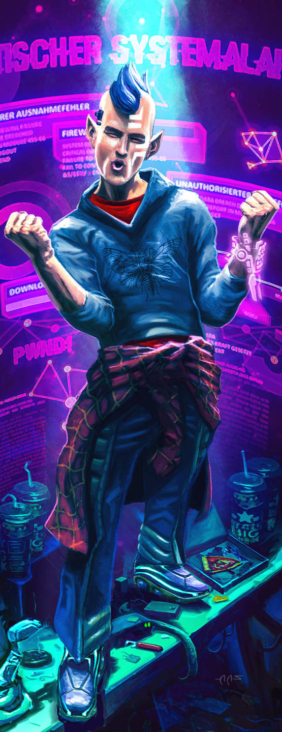 Shadowrun Decker Hangout by raben-aas on DeviantArt