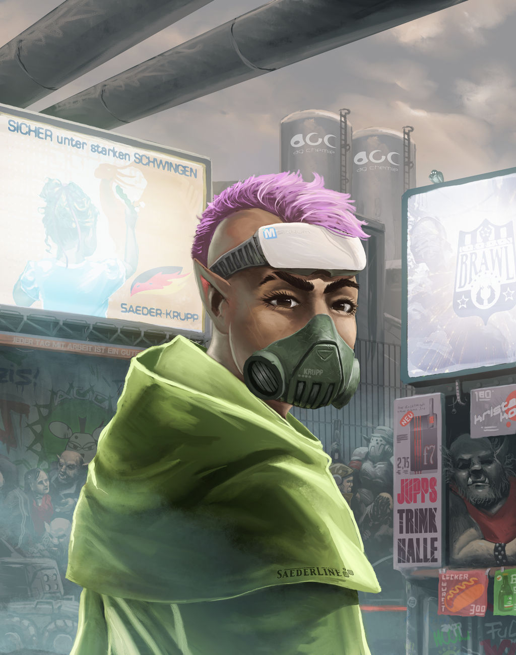 Shadowrun Revierbericht Cover by raben-aas on DeviantArt