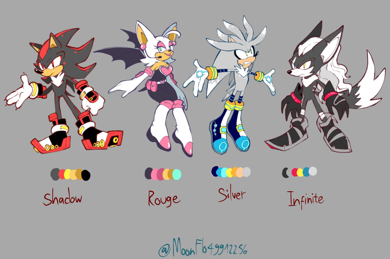 Redesigning sonic characters day 3: Shadow and Amy! I think silver and  blaze next but idk : r/SonicTheHedgehog